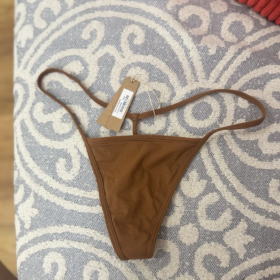 SKIMS High Rise Thong Pointelle Color Neon Orchid Size XL PN-THG-2070