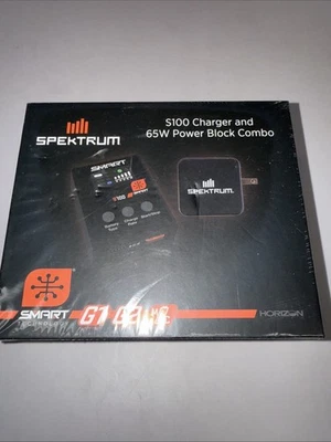 Spektrum SPMXC2090P S100 1x100W USB-C Smart Charger 65W USB-C Power Supply Combo - Image 1 of 3