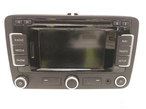 VOLKSWAGEN SCIROCCO SAT NAV UNIT R LINE TDI 3C8035279G 08-19 - Picture 1 of 7