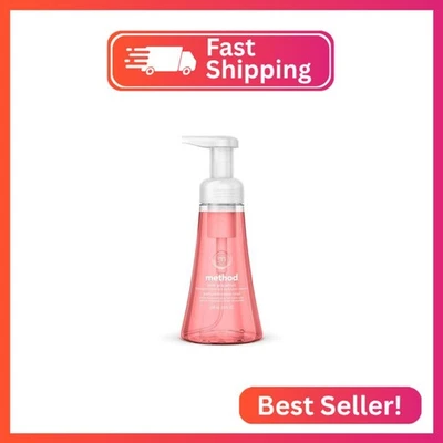 Method Foaming Sabonete para Mãos, Toranja Rosa, Fl Oz 10 (Pacote com 1) - Imagem 1 de 2