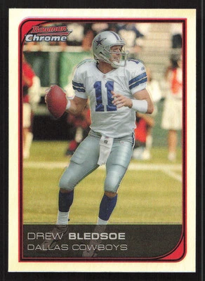 2006 Bowman Chrome Drew Bledsoe Refractor #188 Card - Image 1 of 2