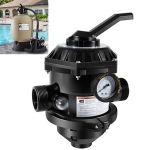 262506 Válvula multipuerto de abrazadera de 6 vías de 1-1/2"" para filtro de arena de piscina y spa Pentair - Imagen 1 de 9