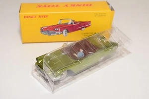 / / ATLAS DINKY TOYS 555 FORD THUNDERBIRD CABRIOLET METALLIC GREEN MINT BOXED - Picture 1 of 7