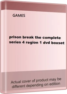 prison break the complete series 4 region 1 dvd boxset (1986) DVD - Picture 1 of 1