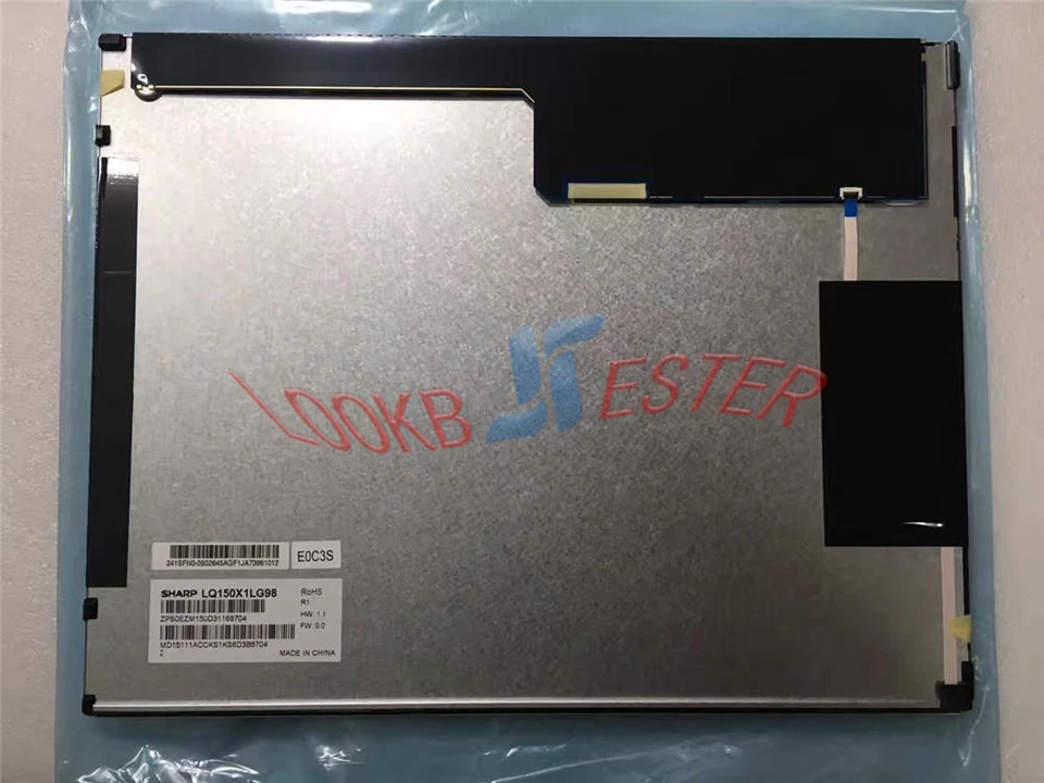 1PCS 15.0" 1024×768 Resolution LCD Screen Panel Sharp LQ150X1LG98 - Image 1 of 1