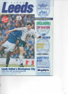 Leeds United v Birmingham City 1995/96 League Cup Semi- Final 2nd Leg - Picture 1 of 1