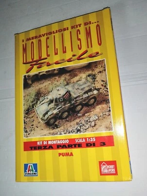 ITALERI 1/35 MODELLISMO FACILE KIT MONTAGGIO COMPLETO PUMA - Immagine 1 di 4