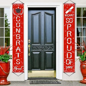 Graduation Decorations 2025 We Are so Proud of You Banner Congrats Grad Porch Do - Picture 1 of 6