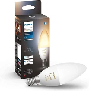 Philips Hue White Ambiance Smart Light Bulb E14 Small Edison Screw with Bluetoot - Picture 1 of 8