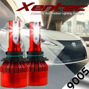 200W/Pair 9005 HB3 CAR LED HEADLIGHT BULB PHILIPS CSP CHIPS WHITE 6500K 20000LM - Picture 1 of 1