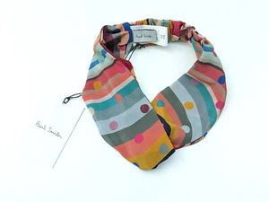 Paul Smith Headband - BNWT Women's Signature Swirl & Dot Silk Headband RRP: £100 - Picture 1 of 10