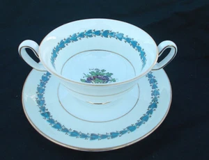 Wedgwood APPLEDORE. Soup Cup and Saucer. - Picture 1 of 4