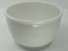 Vintage General Electric GE White Milk Glass Beehive Ribbed MIXING BOWL 7" 7.25”