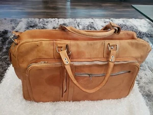 CHACO All Natural Leder Umhängetasche Seesack - Bild 1 von 12