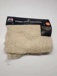 halloween creepy cloth decoration Beige (60in. x 30in.) - NEW - Picture 1 of 2