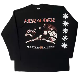 Vintage Merauder "Master Killer" Tour Long Sleeve Shirt - Picture 1 of 4