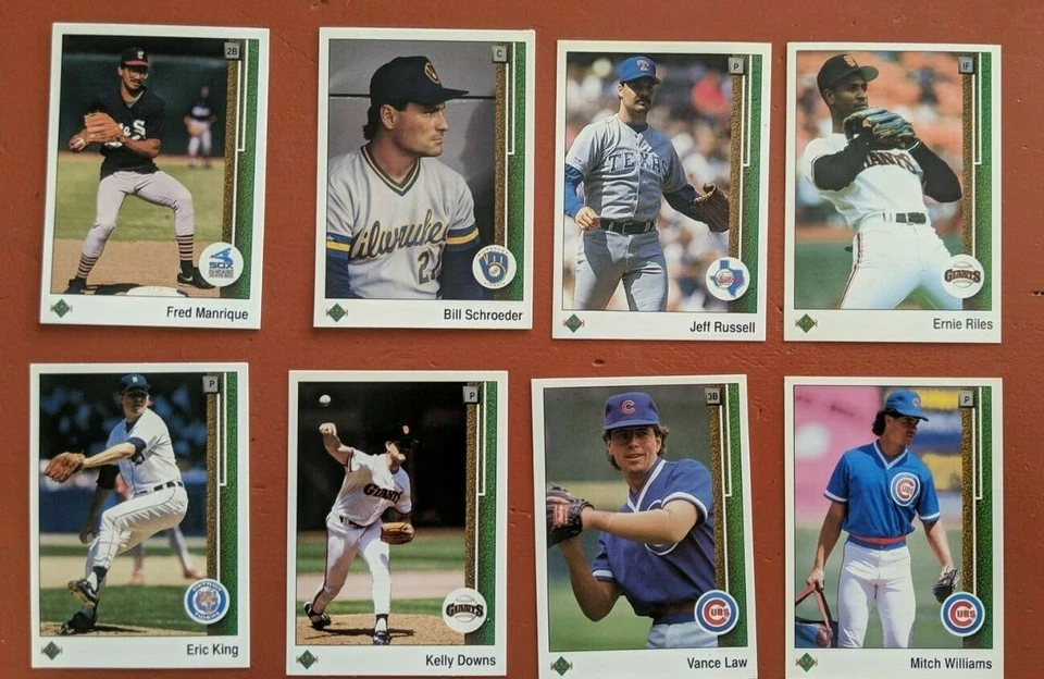 1989 UPPER DECK BASEBALL  Set Break (1-250) $1.25 Singles UP TO 25% Discount 1/3 - Image 1 of 1