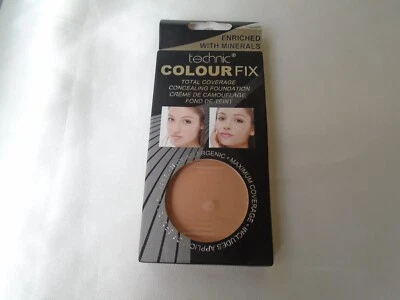 Technic Colour Fix Total Coverage Concealing Foundation Cinnamon New - Image 1 of 2