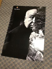 POSTER "Think different" ALFRED HITCHCOCK ORIGINAL from Apple Computer 24" x 35"