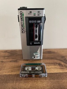 Philips 896 Pocket Memo Director Mini Cassette Player/ Recorder with Tape - Picture 1 of 20