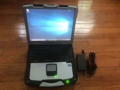 PANASONIC TOUGHBOOK CF-30 MK2 WIFI 250GB SSD 4GB Windows 10 PR0 64 BIT CF30 OEM - Image 1 of 4