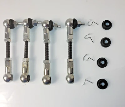 NEW 2004 - 2017 VOLKSWAGEN VW TOUAREG ADJUSTABLE LOWERING LINKS SUSPENSION KIT - Image 1 of 4