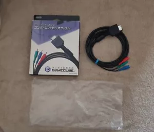 Câble Component YUV - Nintendo GAMECUBE - Complet en Boite TBE / Complete Boxed - Photo 1/3