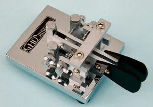 GHD GN807F Automático CW Paddle Morse Código Llave, envío por Mensajero desde Japón - Imagen 1 de 1