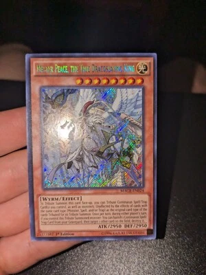 Yu-Gi-Oh! Master Peace, the True Dracoslaying King Secret Rare 1st Ed MACR-EN024 - Image 1 of 2