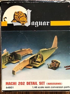 1/48 Jaguar MACCHI C.202 DETAIL SET: Cockpit, Exhaust... Resin for Hasegawa OOP - Picture 1 of 1