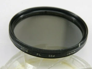 Hoya - Polarisator PL 55mm Objektivfilter mit Tasche - gebraucht - C1057 - Bild 1 von 2
