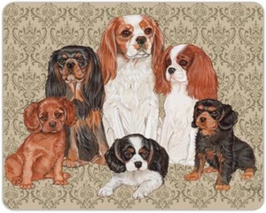 Cavalier King Charles Cutting Board Tempered Glass - Picture 1 of 3