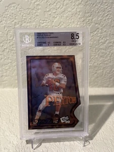1998 Press Pass Peyton Manning Triple Threat Rookie RC BGS 8.5 - Picture 1 of 2