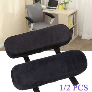 1-2Pc Memory Foam Armrest Cushion Support Elbow Arm Rest Cover Chair Armrest Pad - Picture 1 of 15