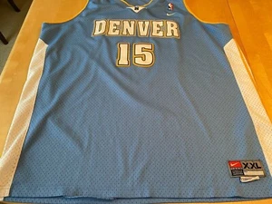CARMELO ANTHONY MELO DENVER NUGGETS BLAU TRIKOT NIKE SWINGMAN GENÄHT HERREN XXL - Bild 1 von 8