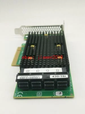 Lenovo 430-16i LSI SAS3416 9400-16i SATA / SAS HBA Controller 12G IT Mode NAS - Image 1 of 4