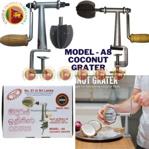 Coconut Grater scraper shredder- High-Quality Stainless-Steel Blades ODIRIS- A8 - Picture 1 of 9