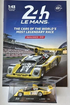 IXO Renault Alpine A442B Le Mans 24 horas 1970 Pironi/Jaussaud 1:43 en caja con libro Foto 1 de 4