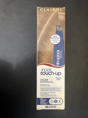 Gel Mezcla Color Retoque Raíz Clairol Marrón Claro Semipermanente Foto 1 de 2
