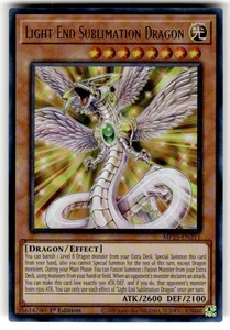 Light End Sublimation Dragon - MP25-EN211 - Ultra Rare YuGiOh - Picture 1 of 2