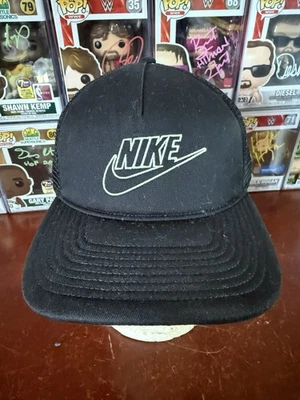 Nike 1size Snapback Trucker Hat / Cap / Black - Image 1 of 4