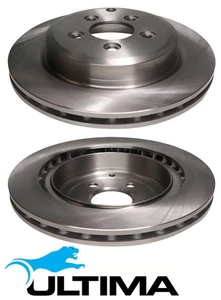 ULTIMA VENTED FRONT DISC BRAKE ROTOR SET FOR HOLDEN STATESMAN WM L76 L98 6.0L V8 - Picture 1 of 1