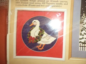 Kit de Navidad Círculo Creativo Punta de Aguja Acebo Pato Nuevo en Paquete - Imagen 1 de 3