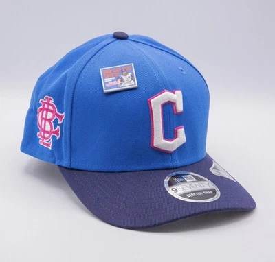 Cleveland Guardians  SnapBack New Era Hat/Cap Cotton Candy BIG LEAGUE CHEW & Pin - Image 1 of 4