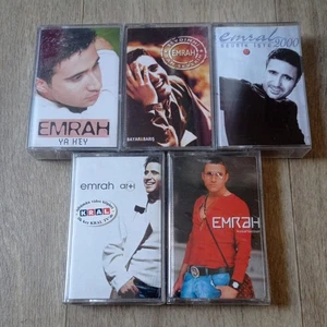 Emrah Turkish Original cassettes 5x albums - Picture 1 of 3