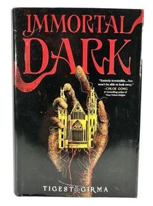 Immortal Dark Deluxe Limited Edition by Tigest Girma 2024 Hardcover Book - Picture 1 of 11