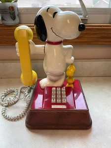 Snoopy And Woodstock Vintage Telephone Landline UBM8010 - Bild 1 von 7