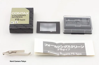 [Unused] Contax FS-5 Focusing Screen Mat Type for RTS II From JAPAN - Image 1 of 4