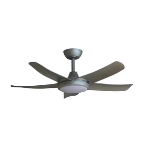 Fantasia Luna Silver Ceiling Fan With LED Dimmable Light Remote Control 2 Sizes - Picture 1 of 3