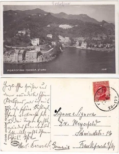 PORTOFINO - GENOVA - CONCA D'ORO - ANNULLO FRAZIONATO - VIAGG. 1924 -58199- - Picture 1 of 1